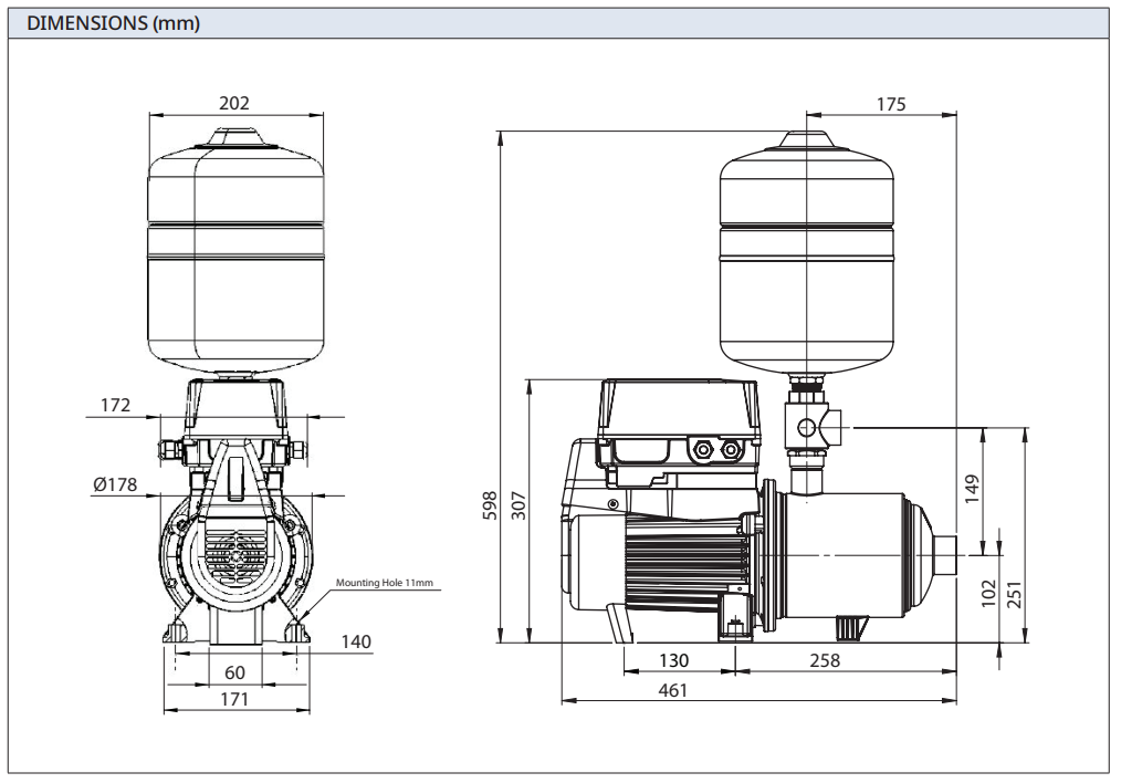 DynaDrive 60-10 Variable Speed Pump