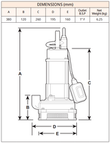 D23AB High Head Dewatering Pump