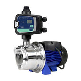 Bianco iCON INOX45 nXt stainless steel surface mount jet pump with nXt controller, sold by Pump Stuff NZ