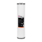 Puretec CB05MP2 Carbon Block Maxi Plus Cartridge, 20 inch, 5um, SilverPlus, on white