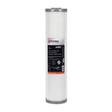 Puretec CB10MP2 Carbon Block Maxi Plus Cartridge, 20 inch, 10um, SilverPlus, on white