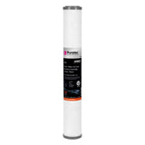 Puretec CB952 Carbon Block Cartridge, 20 inch, 0.5um Cyst Red, SilverPlus, on white