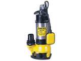 Davey D40VA vortex submersible dewatering pump with a float switch and carry handle