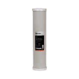 Puretec EC05LD2 Extruded Carbon Large Diameter Cartridge, 20 inch, 5um, on white