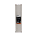 Puretec EC95LD2 Extruded Carbon Large Diameter Cartridge, 20 inch, 0.5um, on white