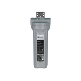Puretec HD1020-S Filter Housing, 10 inch, Silver W/ BLACK head, 3/4 Connection, on white