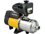 Davey HM Series horizontal multistage pressure pump with a Torrium2 controller, stainless steel wet end and yellow motor housing, sold by Pump Stuff NZ