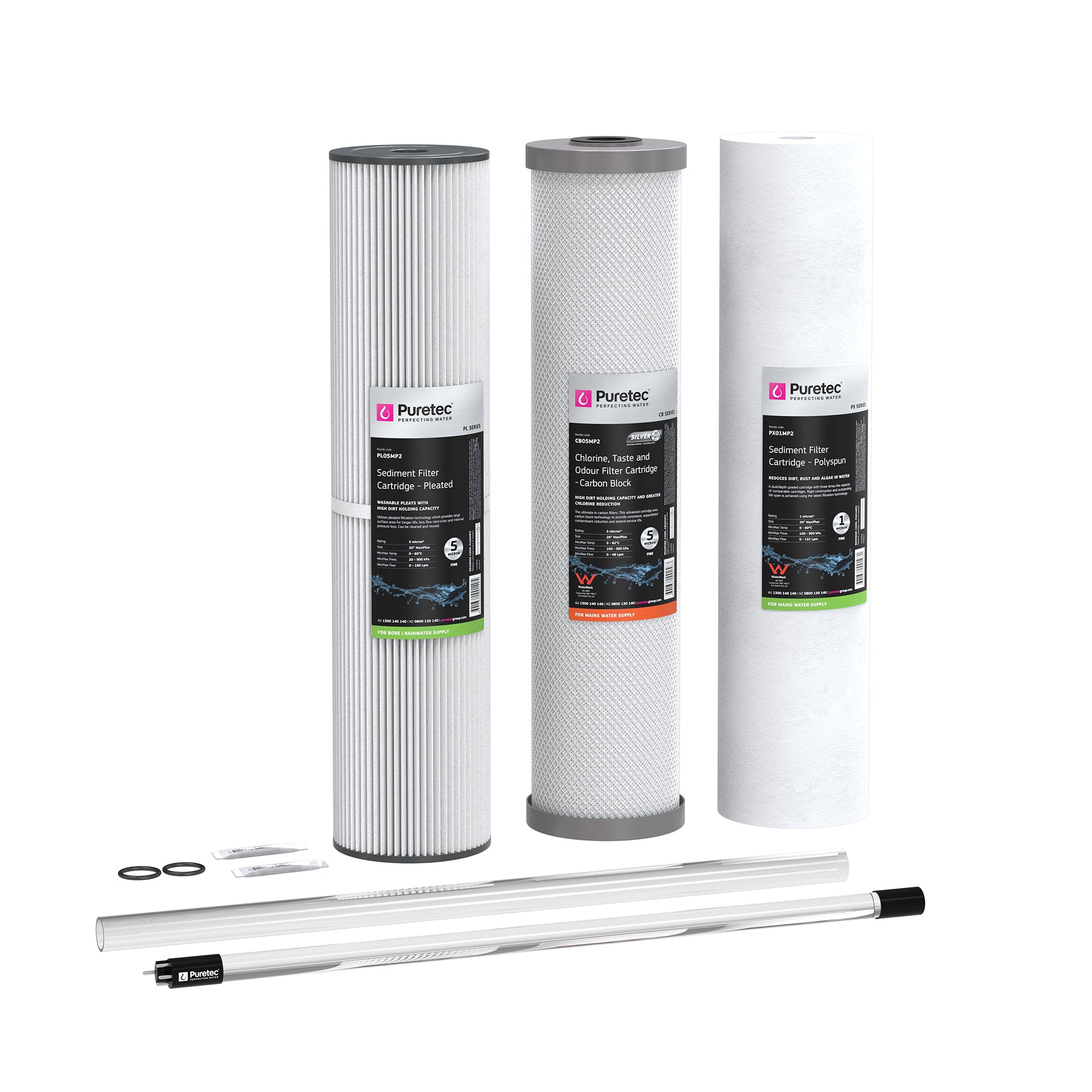 Puretec HR-EI13 maintenance kit for Hybrid E13 and I13, kit contents
