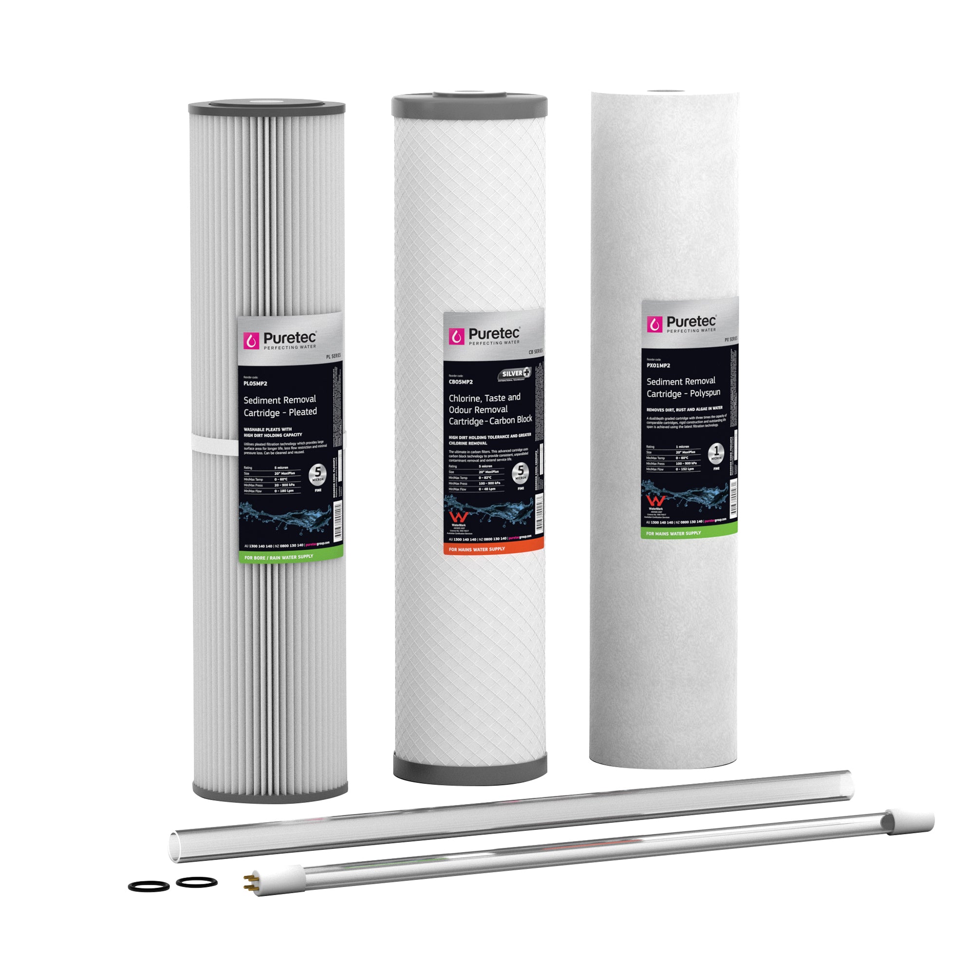 Puretec HR-G13R11P maintenance kit for Hybrid G13, R11 and P series, kit contents