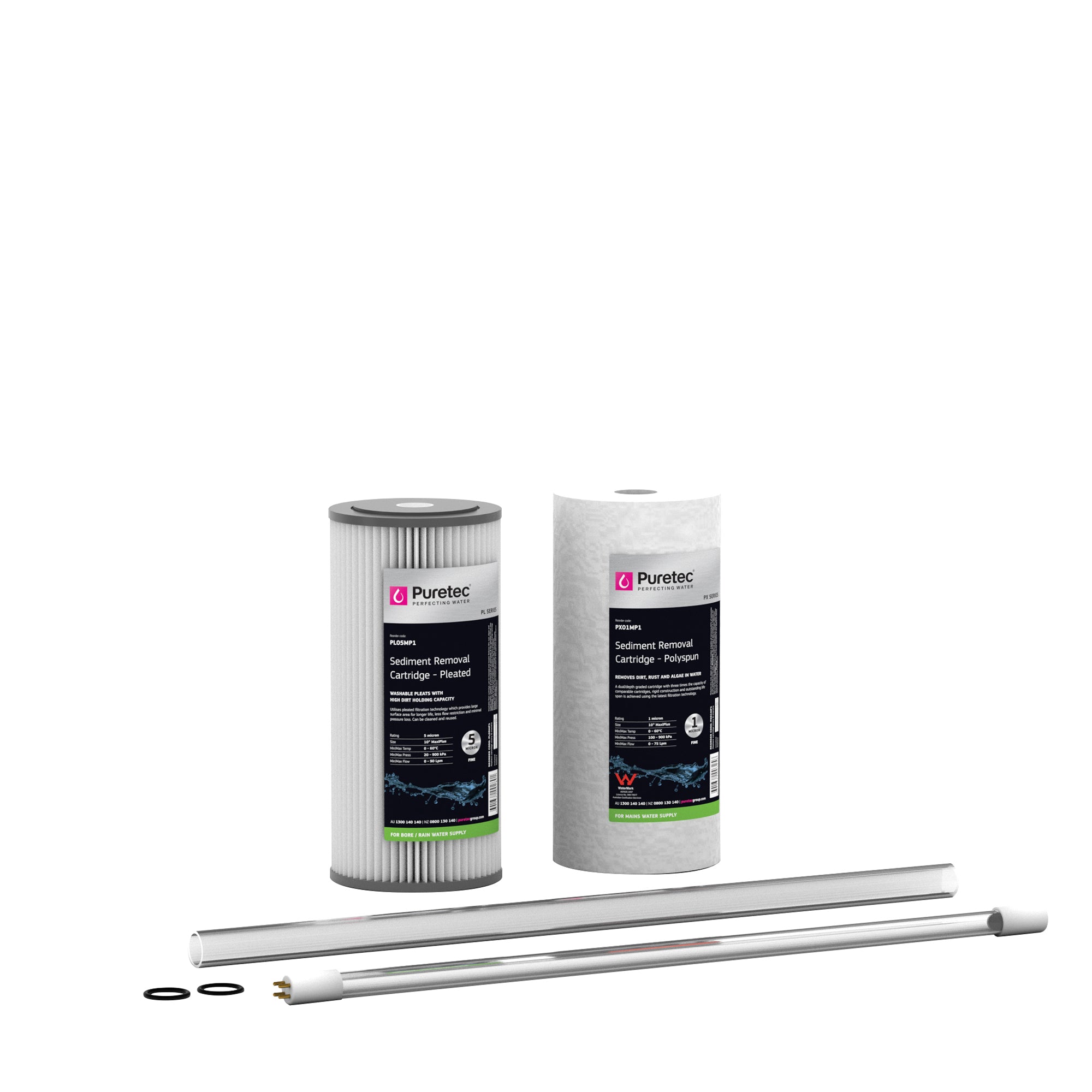 Puretec HR-G8R3 maintenance kit for Hybrid G8 and R3, kit contents