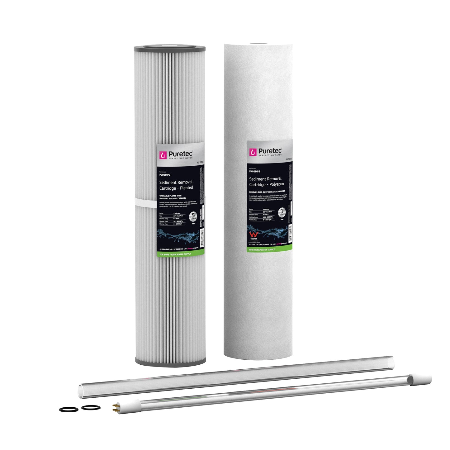 Puretec HR-G9R4 maintenance kit for Hybrid G9 and R4, kit contents