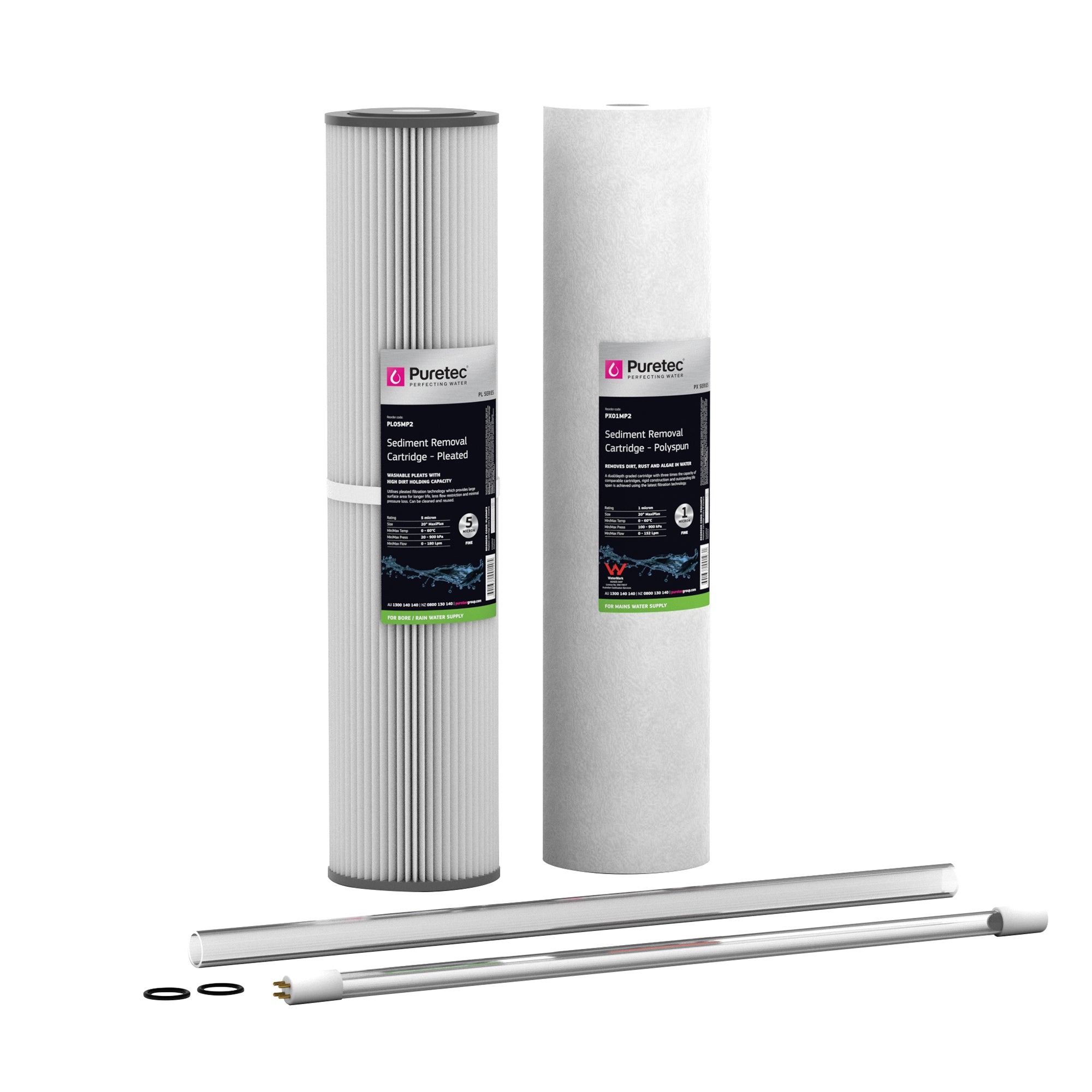 Puretec HR-G9R4 maintenance kit for Hybrid G9 and R4, kit contents