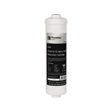 Puretec IN149 Inline KDF/GAC Cartridge, 10 x 2.5 inch, 1/4 Connectionection, on white