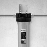 Puretec LD2040 Large Diameter Filter Housing, 20 inch ,1 1/2 Connection, on white