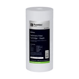 Puretec MB20LD1 Melt Blown Sediment Large Diameter Cartridge, 10 inch, 20um, on white