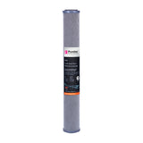 Puretec MC052 Moulded Carbon Cartridge, 20 inch, 5um, on white