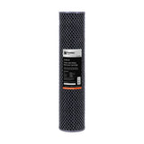 Puretec ML10LD2-DP Multi Purpose Carbon Large Diameter Cartridge, 20 inch, 10um, on white