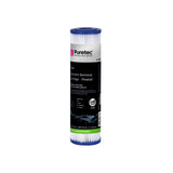 Puretec PL1001 Pleated Sediment Cartridge Std, 10 inch, 100um, on white