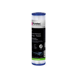 Puretec PL101 Pleated Sediment Cartridge, 10 inch, 10um, on white
