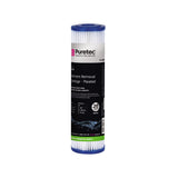 Puretec PL201 Pleated Sediment Cartridge Std, 10 inch, 20um, on white