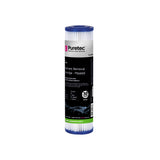 Puretec PL301 Pleated Sediment Cartridge Std, 10 inch, 30um, on white