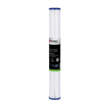 Puretec PL502 Pleated Sediment Cartridge Std, 20 inch, 50um, on white