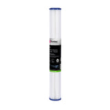 Puretec PL9352 Pleated Sediment Cartridge Std, 2.5” x 20”, 0.35um, on white