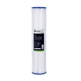 Puretec PP20LD2 Pleated Sediment Large Diameter Cartridge, 20 inch, 20um, on white
