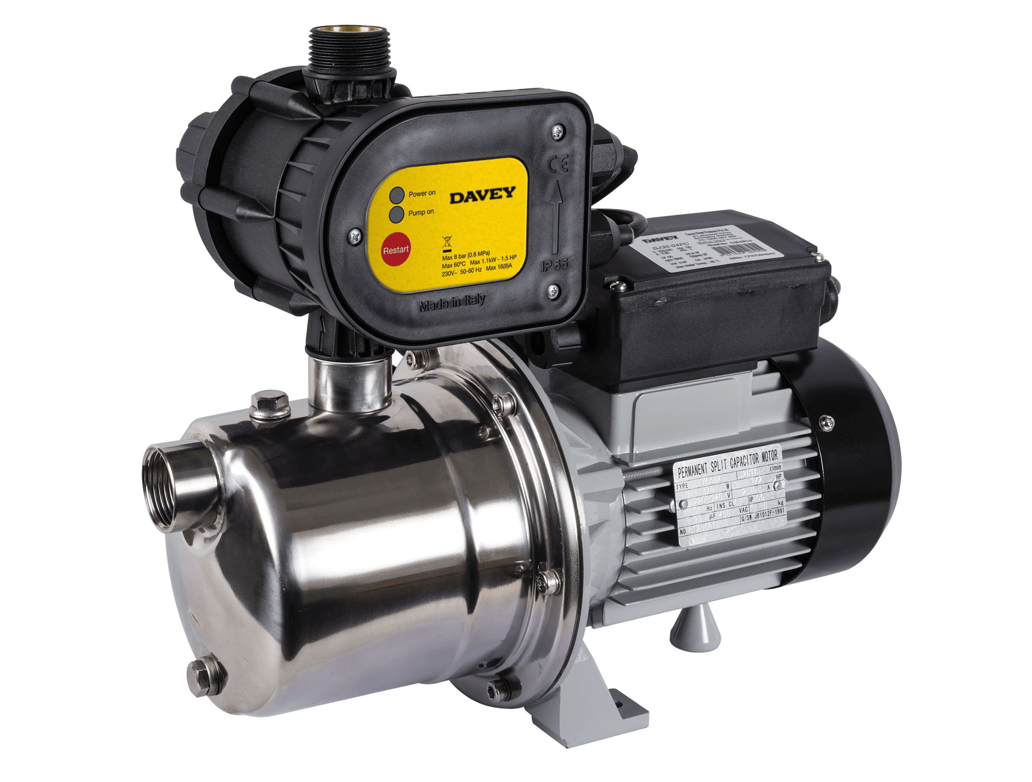 Silver Series Garden and Watering Pump