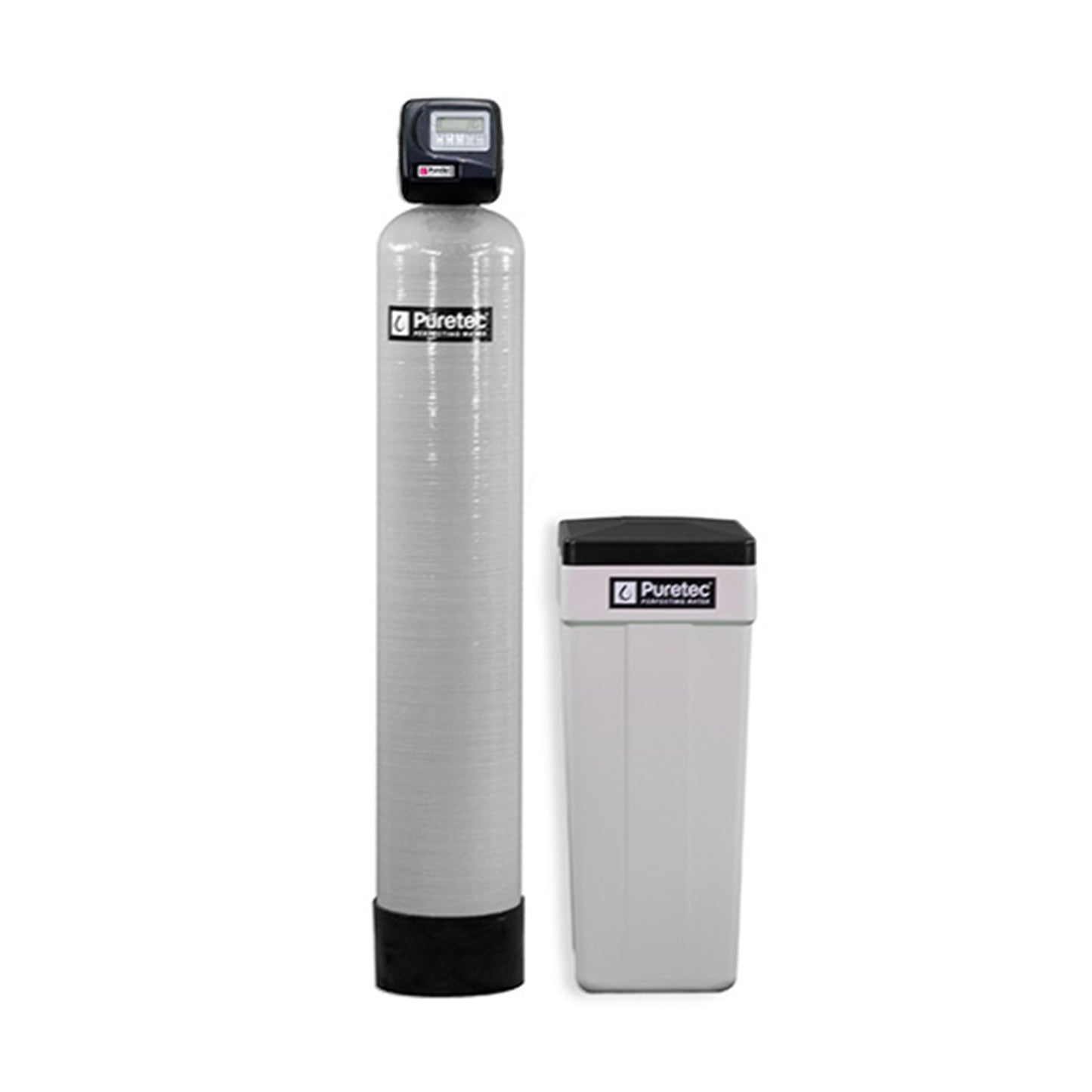 Puretec SOL45-E3 Softrol Water Softener, Volumetric, 25mm, 45-90L/min, on white