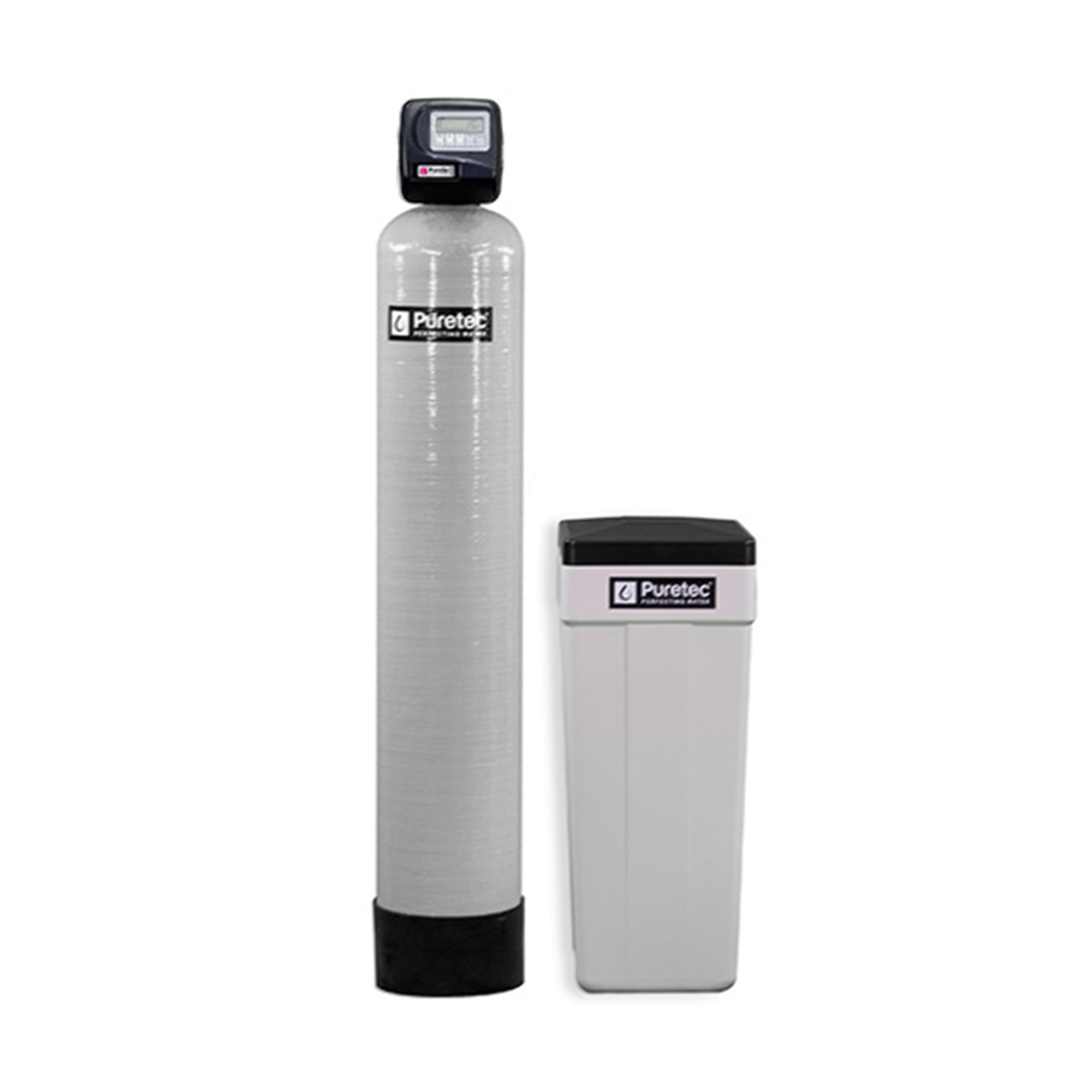 Puretec SOL45-E3 Softrol Water Softener, Volumetric, 25mm, 45-90L/min, on white