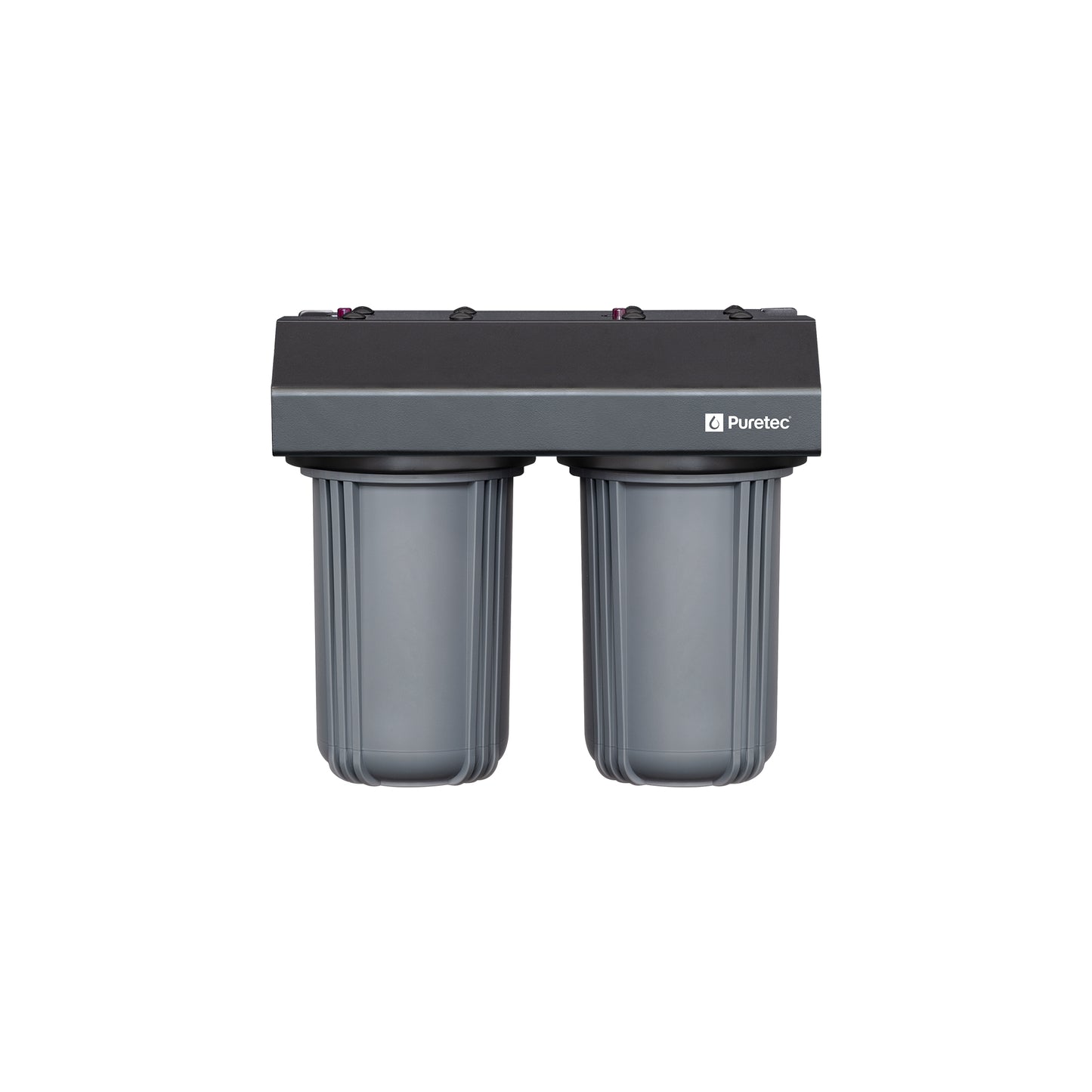 Puretec WH2-30-LF Whole House / Building Dual System,10 inch MaxiPlus, on white