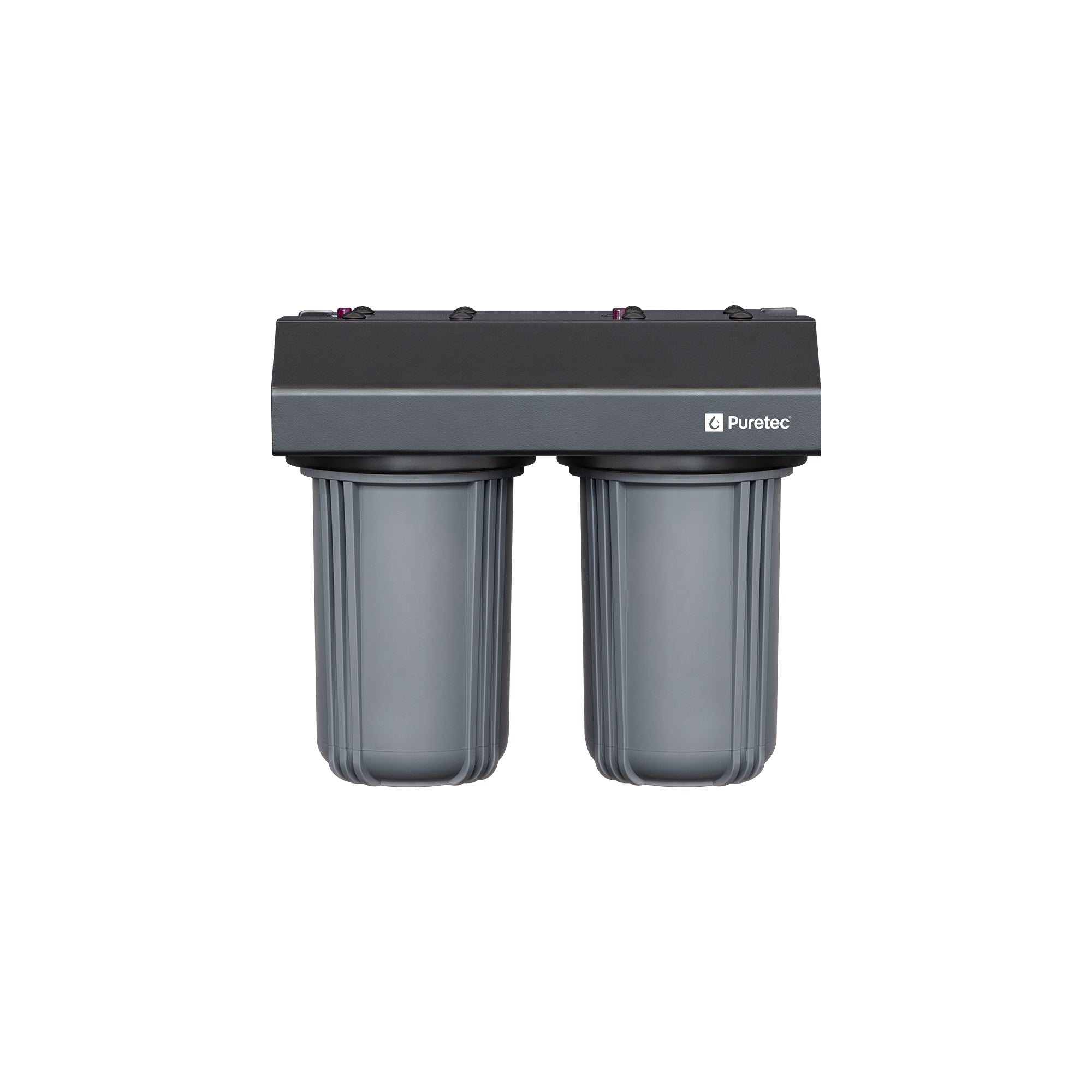 Puretec WH2-30-LF Whole House / Building Dual System,10 inch MaxiPlus, on white
