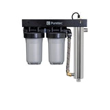 Puretec WU-UV100-LF Whole House UV + Filtration System, 60 Lpm, on white