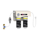 Puretec Z1-RW-K-LF Undersink Water Filtration System for Rainwater, no faucet, on white