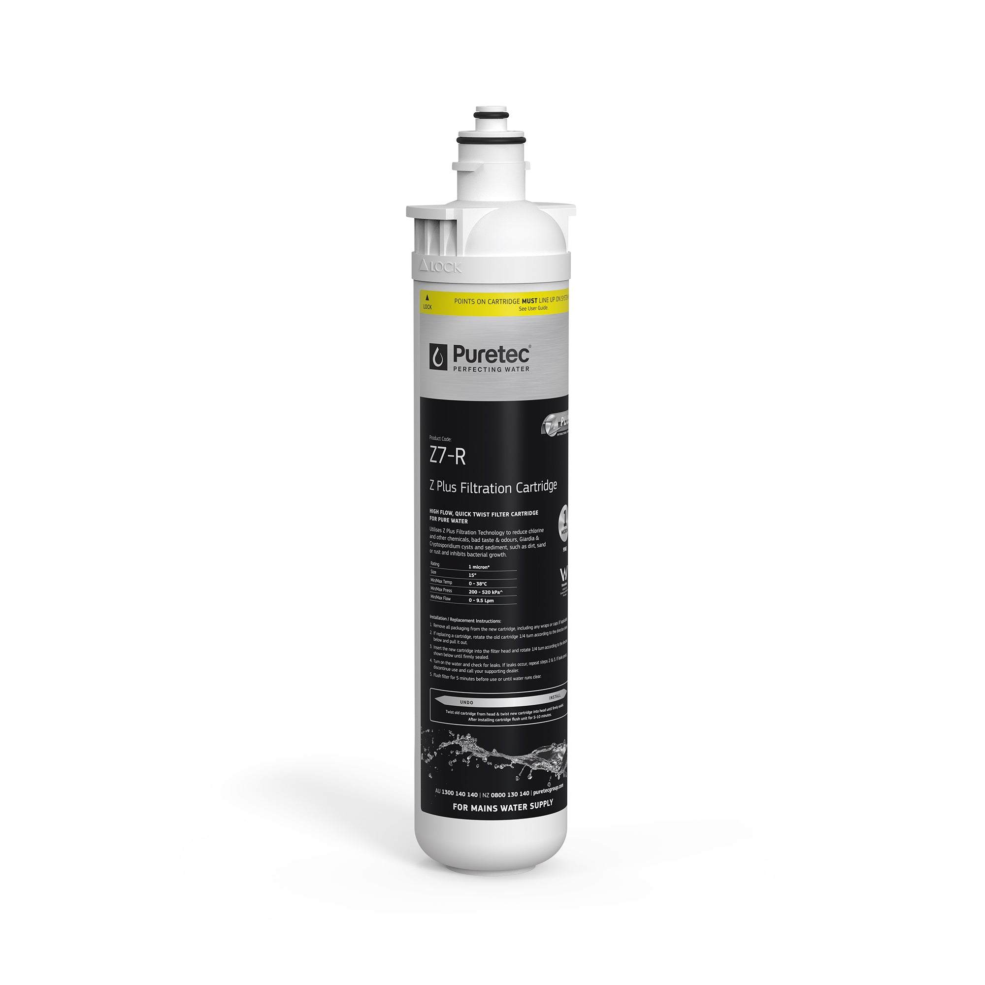 Puretec Z7-R Puremix Z7 Replacement Cartridge, on white