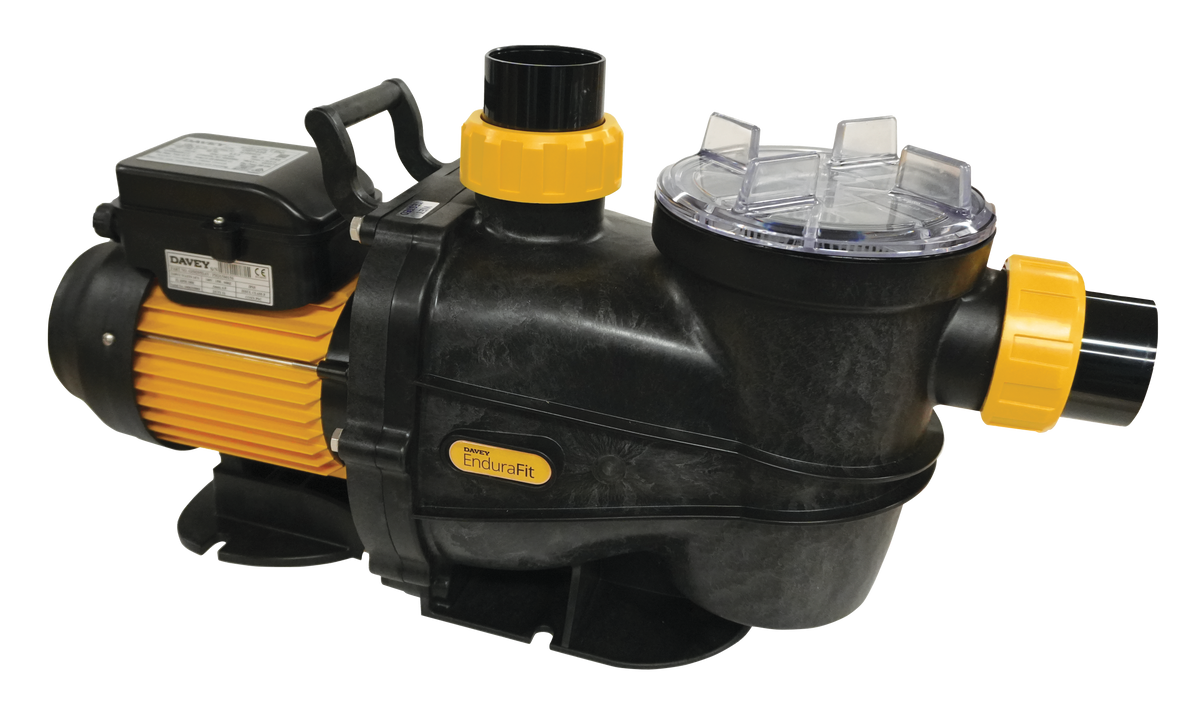 Davey EnduraFit pool pump, DEF430, official product photo on white